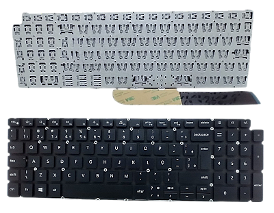 TECLADO PARA NOTEBOOK DELL INSPIRON 15-5501 P85F - 5584 PRETO BR