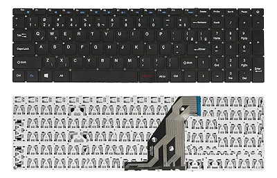 TECLADO PARA NOTEBOOK PRESARIO CQ29 CQ-29 EVC156-2 - PRETO BR