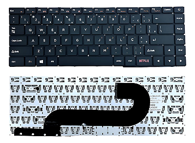 TECLADO PARA NOTEBOOK POSITIVO MOTION C4500C C41TCi SZDY-315 - PRETO BR