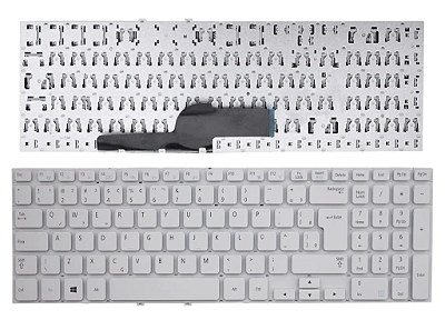 TECLADO PARA NOTEBOOK SAMSUNG NP270E5J NP250E5G - BRANCO BR