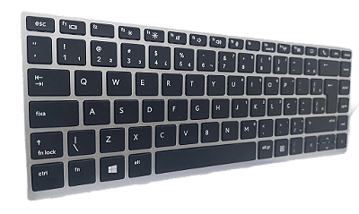 TECLADO PARA NOTEBOOK HP ELITEBOOK 745 G5 745 G6 840 G5 846 G5 ( ? ) PADRÃO BR