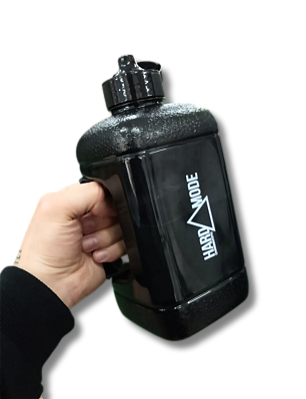 Galão 1,5L Hard Mode Pyramid Preto