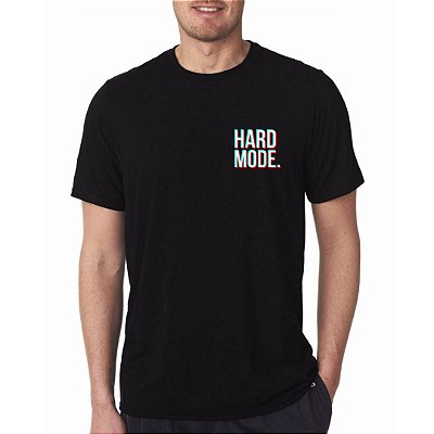 T-Shirt Hard Mode Classic Preta
