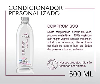 03 - CONDICIONADOR 500 ml Personalizado