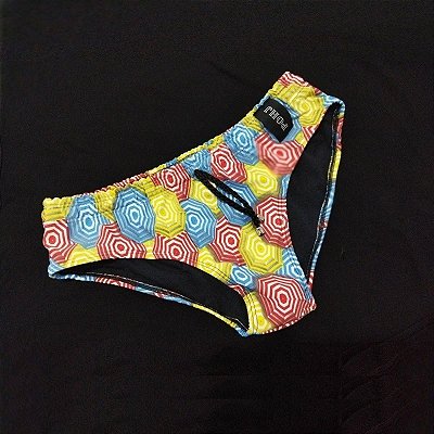 SUNGA SLIP ESTAMPA CIRCULO