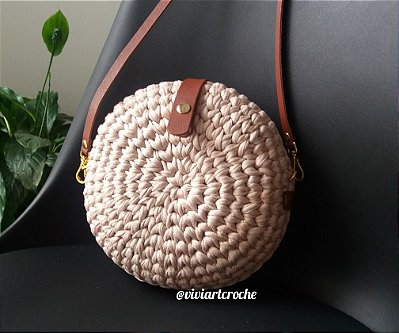 Bolsa Boho em crochê