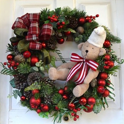 Guirlanda de ursinho beje