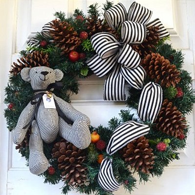 Guirlanda ursinho P&B