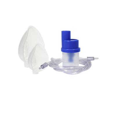 Kit Nebulização Infantil e Adulto - Conexão Encaixe para Inalador Inalex (SAQUINHO)