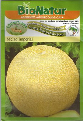 Semente Orgânica De Melão Imperial Bionatur 3 gr