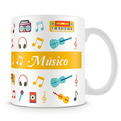 Caneca Personalizada Profissão Musico