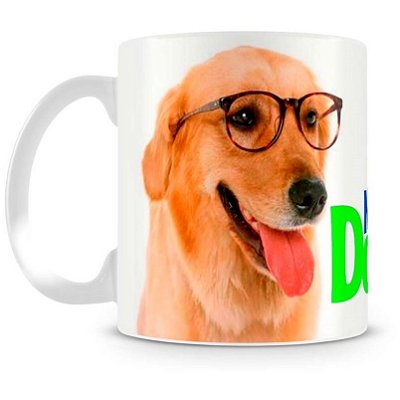 Caneca Personalizada Nerd Dog