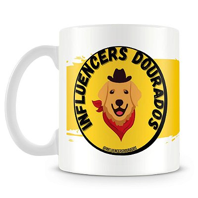 Caneca Influencers Dourados (Mod.1)