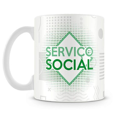 Caneca Personalizada Serviço Social