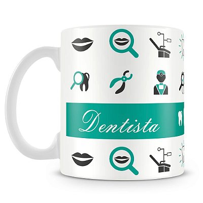 Caneca Profissão Dentista