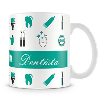 Caneca Personalizada Profissão Dentista