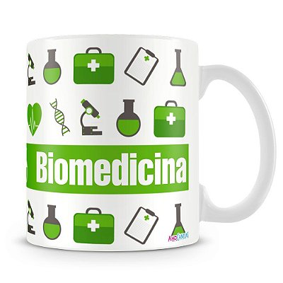 Caneca Personalizada Profissão Biomedicina