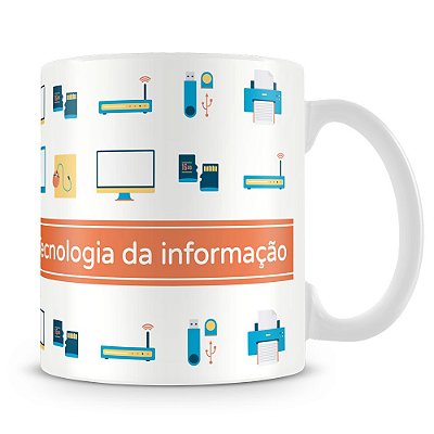 Caneca Personalizada Profissão Tecnologia da Informação