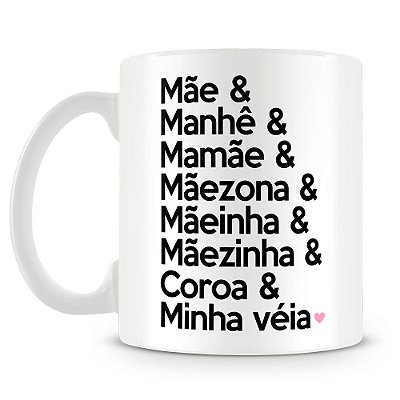 Caneca Personalizada Mãe