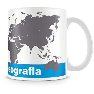 Caneca Profissão Geografia