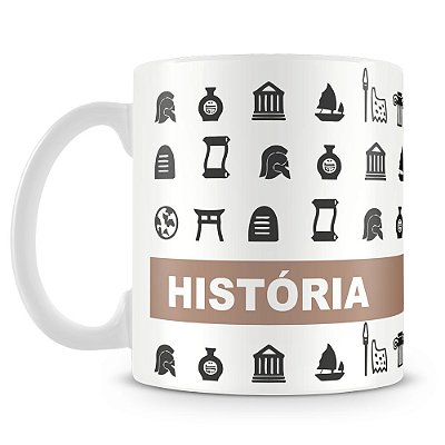 Caneca Personalizada Profissão História