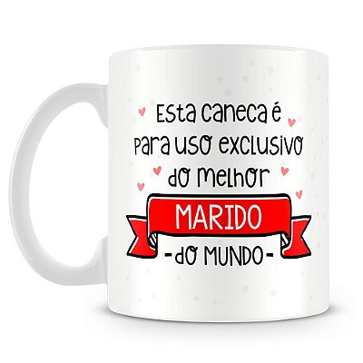 Caneca Personalizada Uso Exclusivo do Marido (Com Foto)