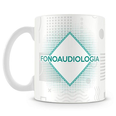 Caneca Personalizada Fonoaudiologia (Com Nome)