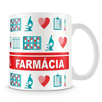 Caneca Personalizada Profissão Farmácia