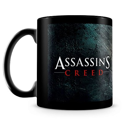 Caneca Personalizada Assassin's Creed Sangue (100% Preta)