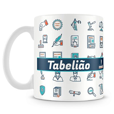 Caneca Profissão Tabelião