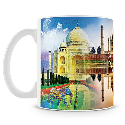 Caneca Personalizada Taj Mahal