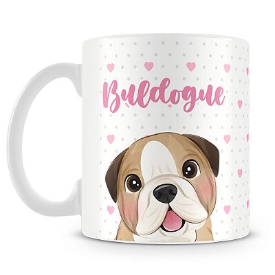 Caneca Personalizada Filhotes (Buldogue)