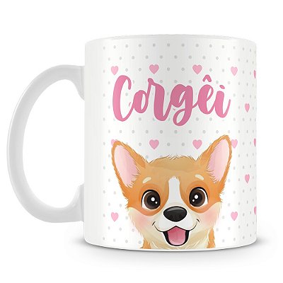 Caneca Personalizada Filhotes (Corgêi)