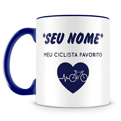 Caneca Personalizada Meu Ciclista Favorito (Com Nome)