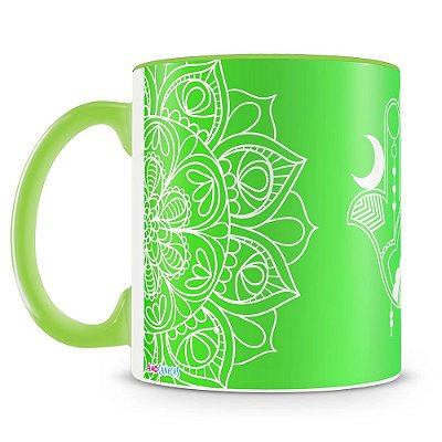 Caneca Personalizada Mandala Chamsá