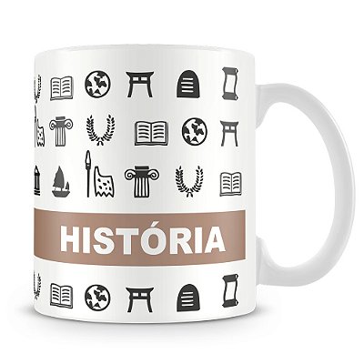 Caneca Personalizada Profissão História (Com Nome)