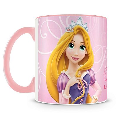 Caneca Personalizada Princesa Rapunzel