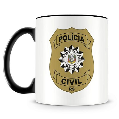 Caneca Polícia Civil do Rio Grande do Sul