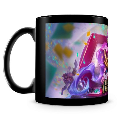 Caneca Personalizada League of Legends (Mod.5) 100% Preta