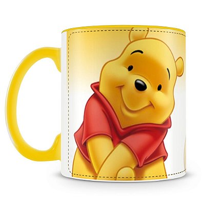 Caneca Personalizada Ursinho Pooh e Seus Amigos (Pooh)