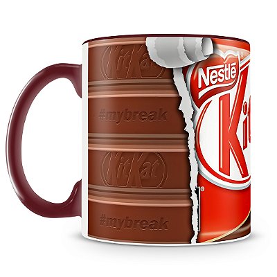 Caneca Personalizada Chocolate KitKat Dark