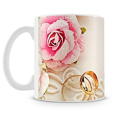 Caneca Estampada para Casamento (Mod.3)