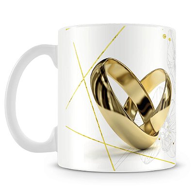 Caneca Estampada para Casamento (Mod.4)