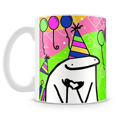 Caneca Feliz Aniversário (Mod.1)