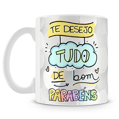 Caneca Feliz Aniversário (Mod.3)