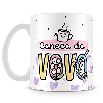 Caneca Estampada Avós (Mod.1)