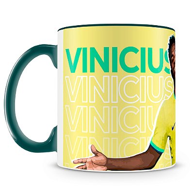 Caneca Estampada Vinicius Jr