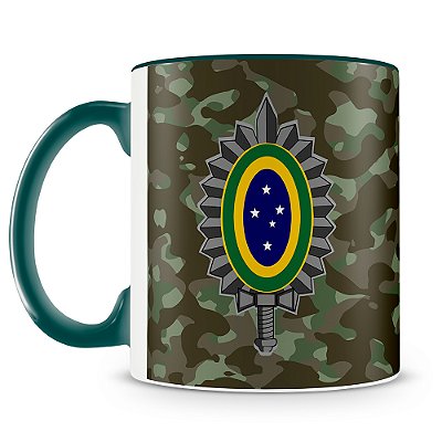 Caneca Personalizada Exército Brasileiro (Com Nome)