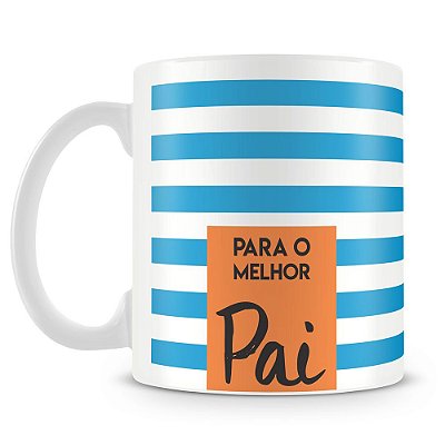 Caneca Personalizada Para o Melhor Pai (1 Foto)