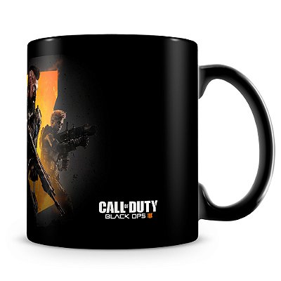 Caneca Personalizada Call of Duty Black Ops (100% Preta)